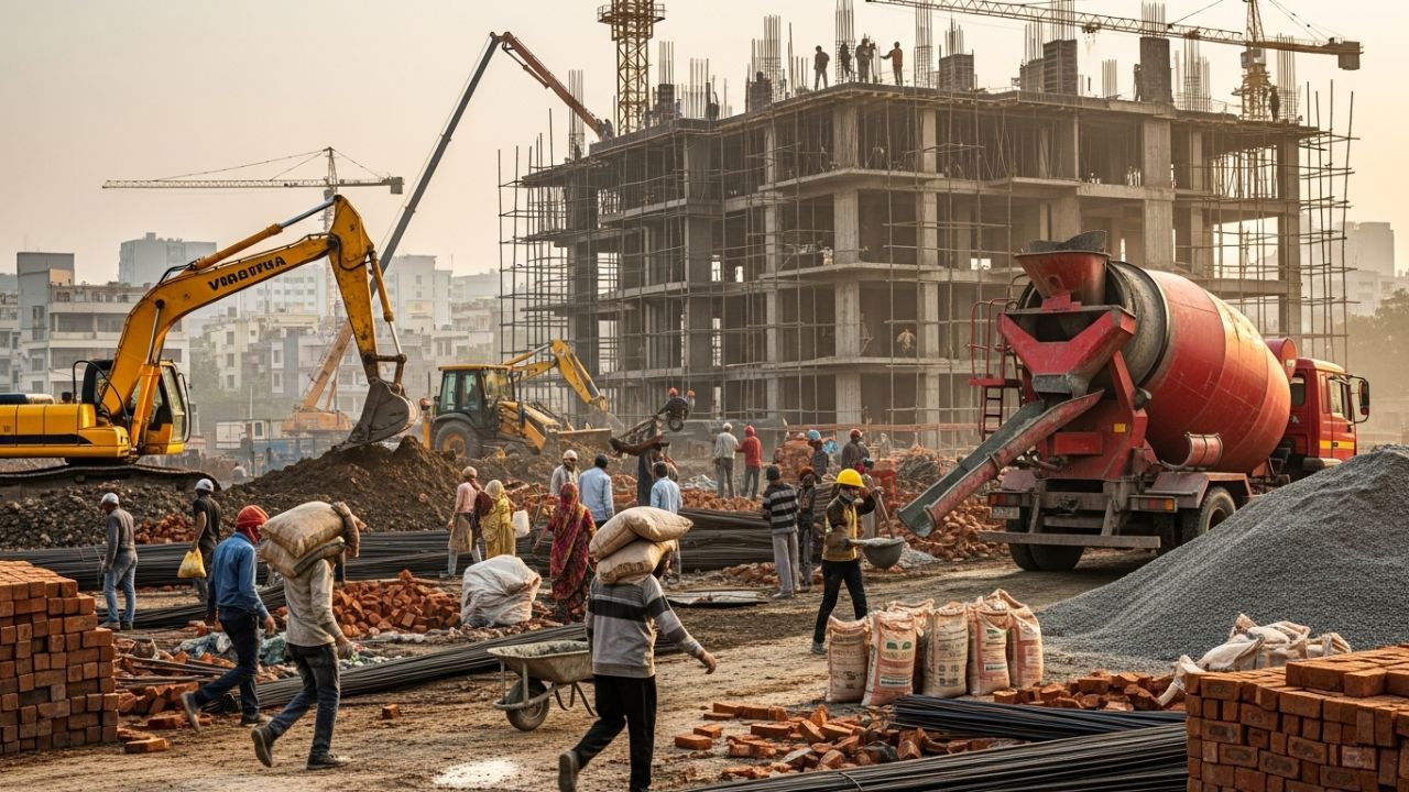 Delhi-NCR construction site needing accurate estimator services