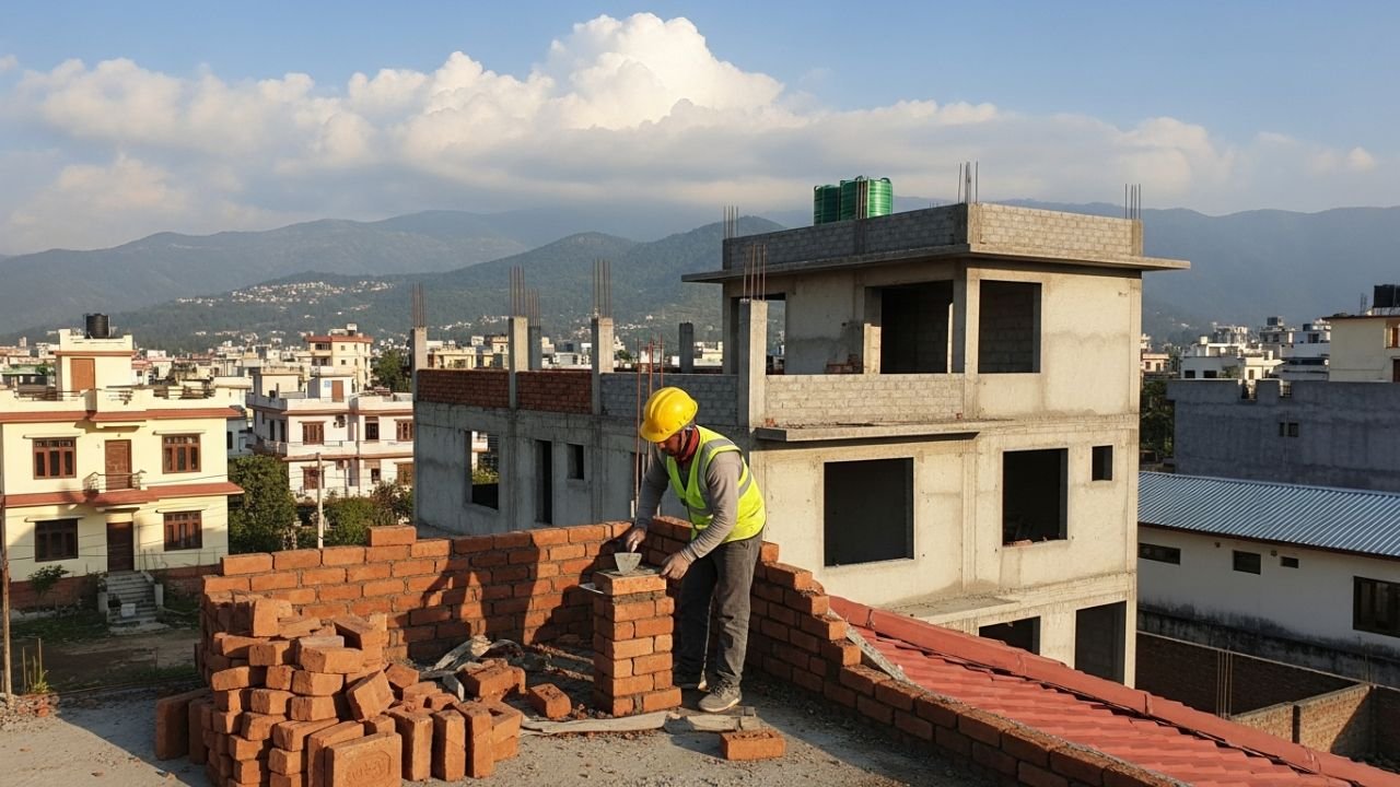 building a house in Haldwani