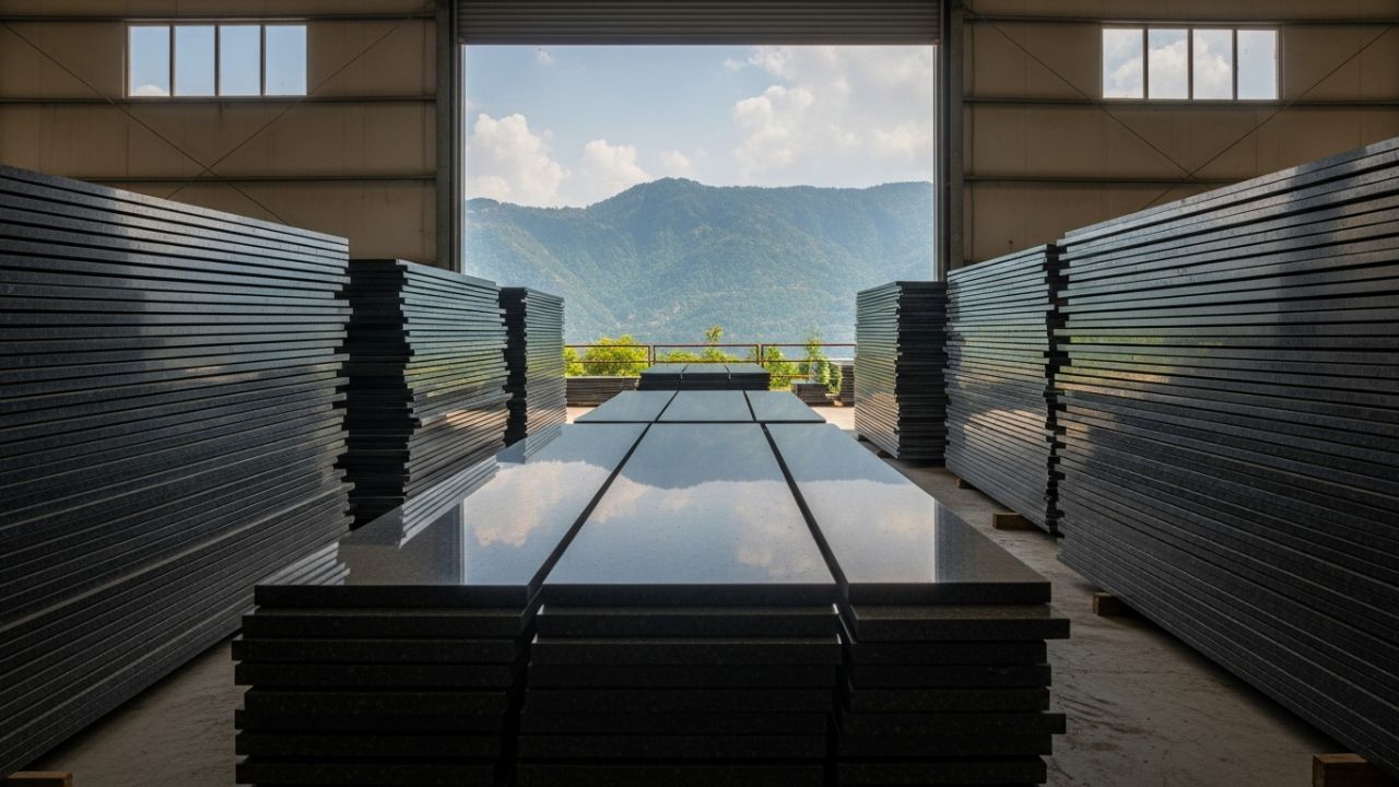 Granite material supplier in Nainital – premium slabs ready for Uttarakhand projects