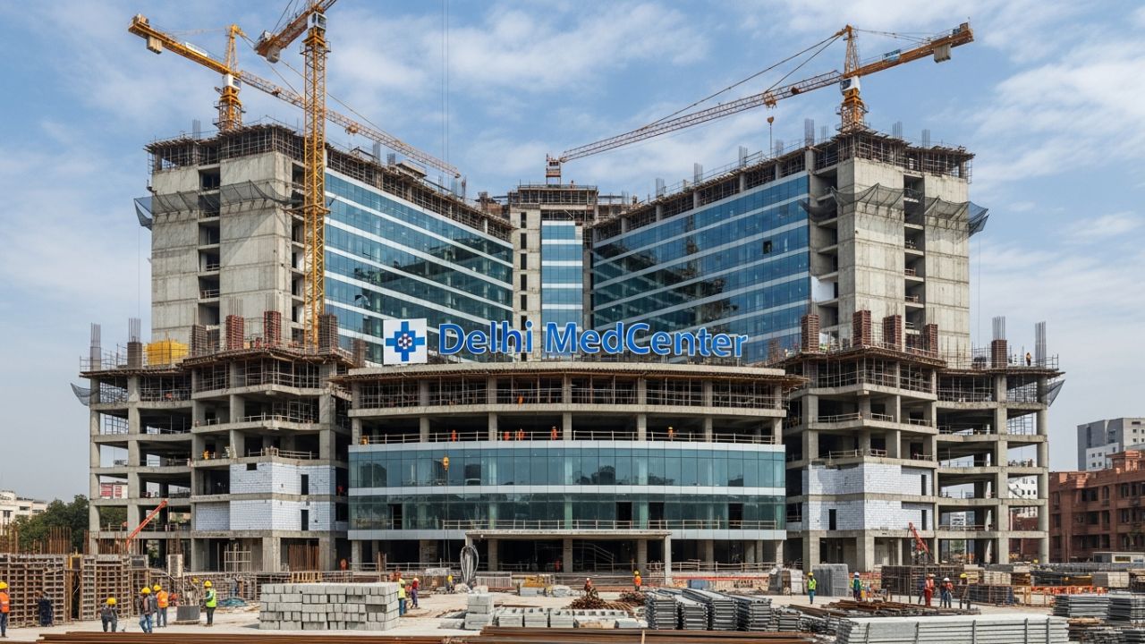 Hospital Construction Cost in New Delhi