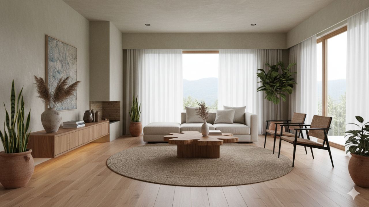 Interior Design for Living Area