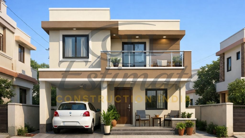 1000 Sq Ft House Design for Middle Class India