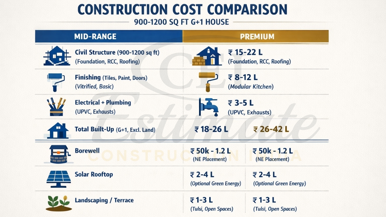 30×40 North Facing House Plans as per Vastu