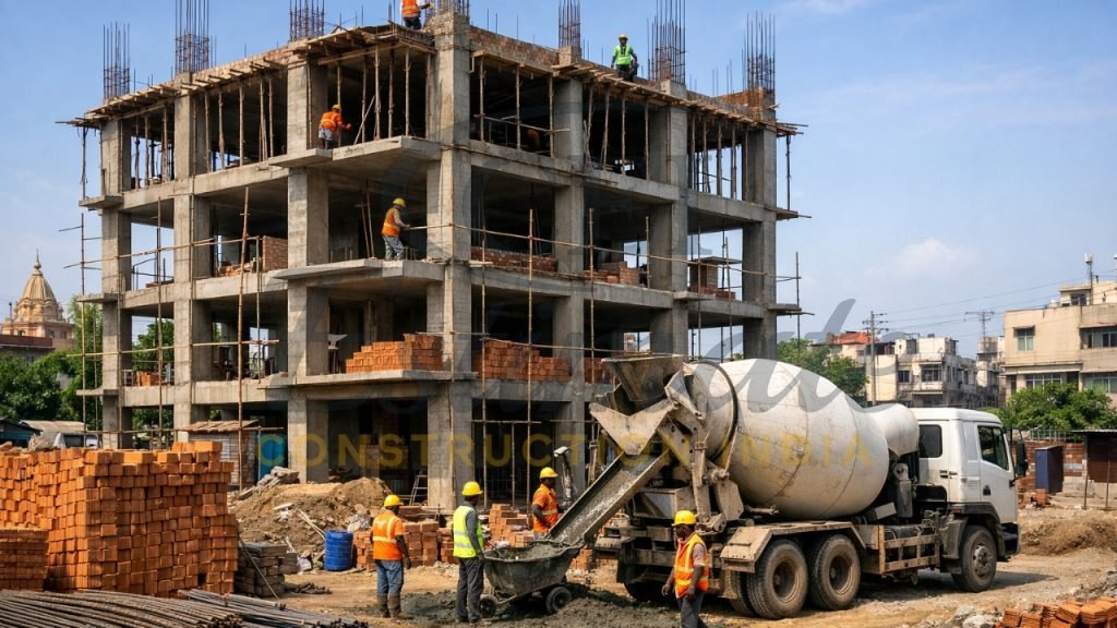 4 Floor Building Construction Cost in India