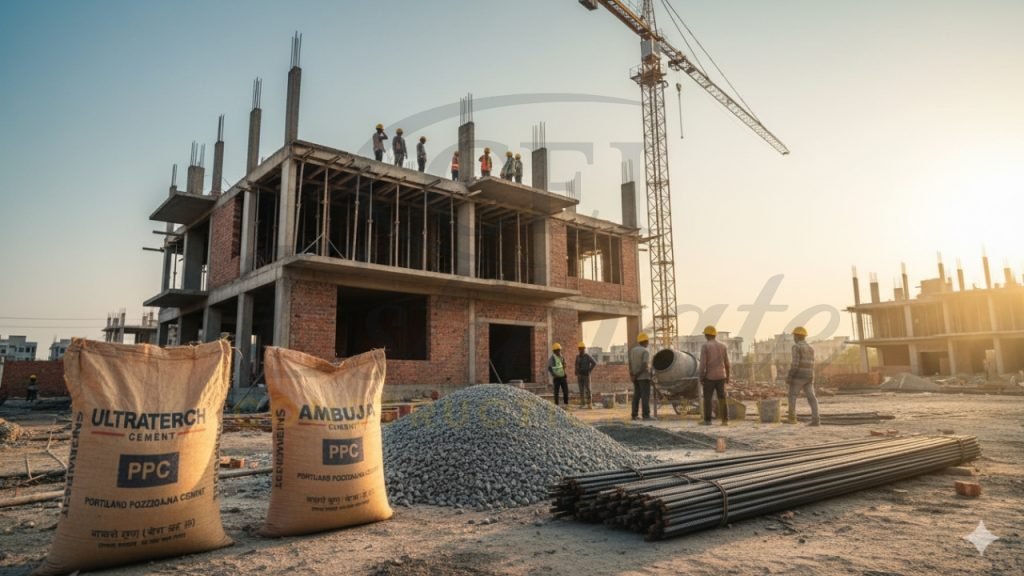 Best Cement for House Construction in India