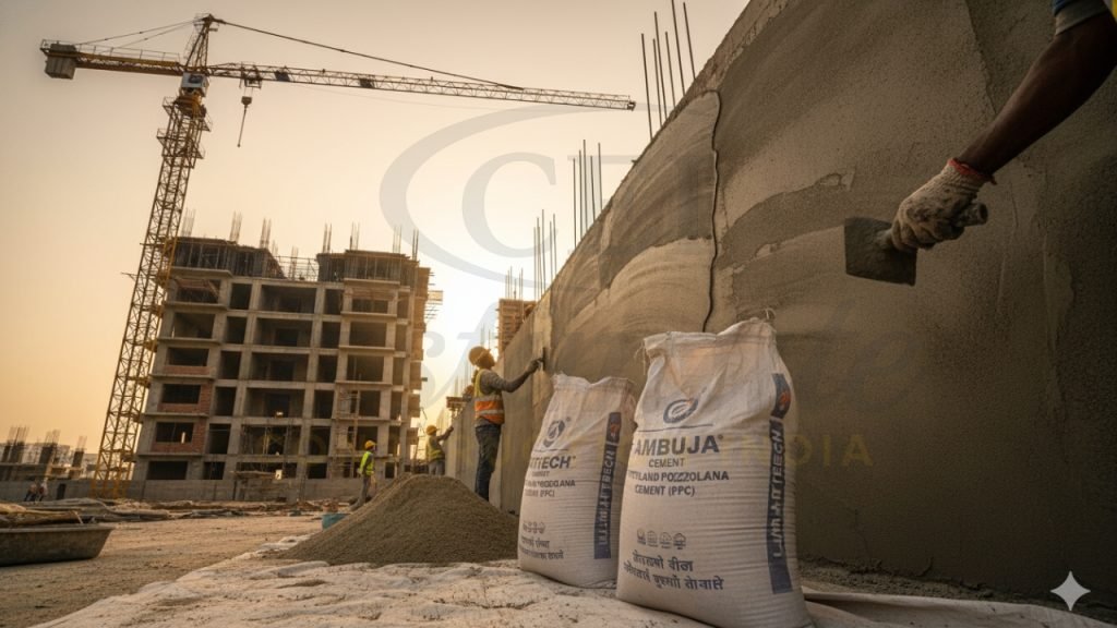 Best Plastering Cement Brand for Concrete Surfaces in India