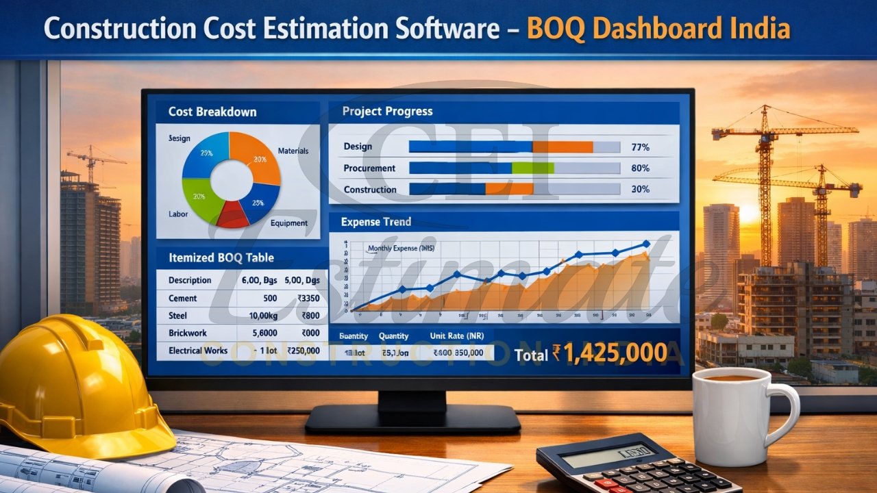 Construction Cost Estimation Software in India