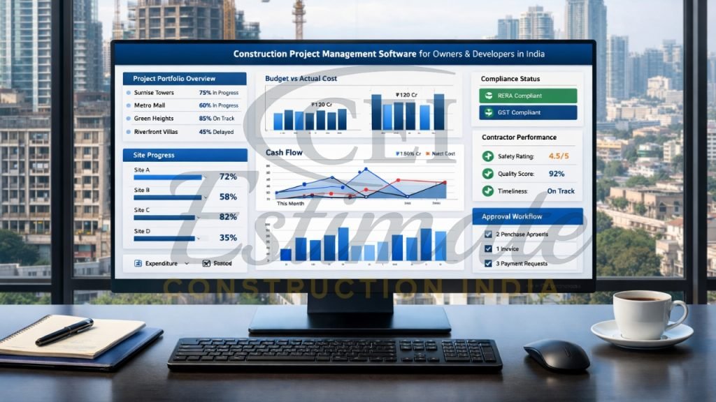 Construction Project Management Software for Owners & Developers in India
