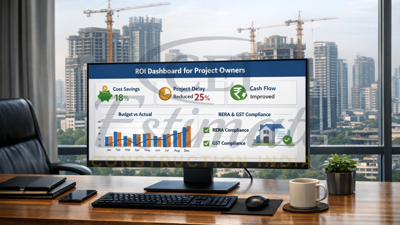 Real ROI from owner construction management software India