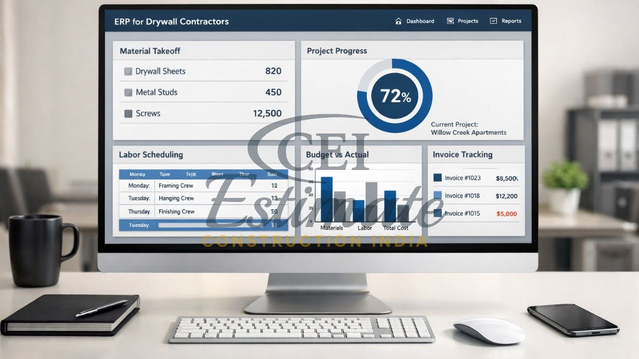 ERP Software for Drywall Contractors