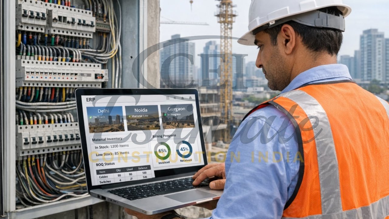 ERP Software for Electrical Contractors in Delhi NCR