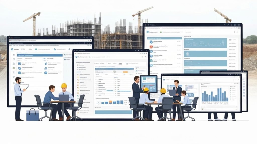 ERP for construction company in India