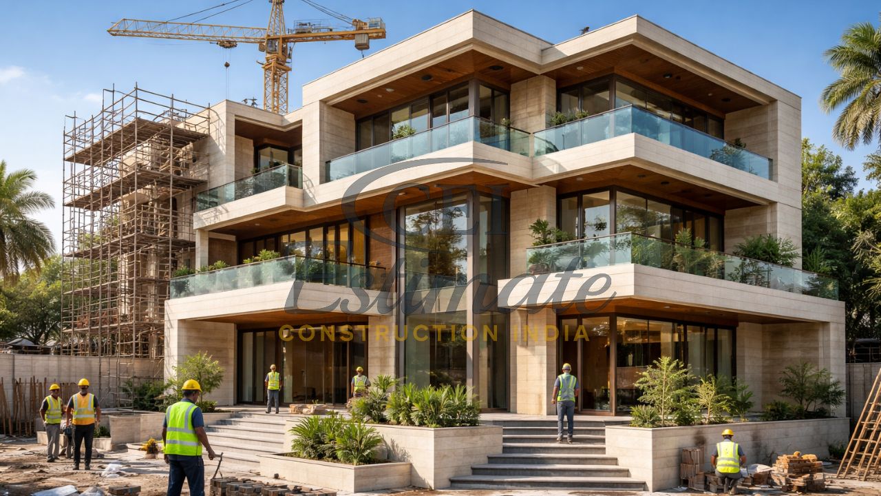 Luxury villa by top construction contractors in Jaipur 2026 Jagatpura