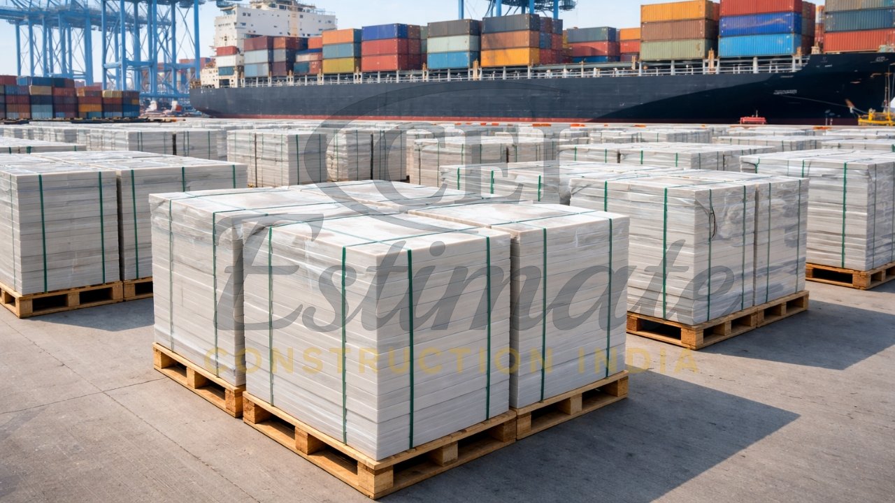 How to Import Porcelain Tiles from India