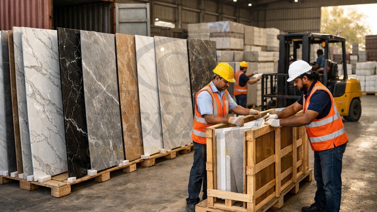 Porcelain Tiles Import from India