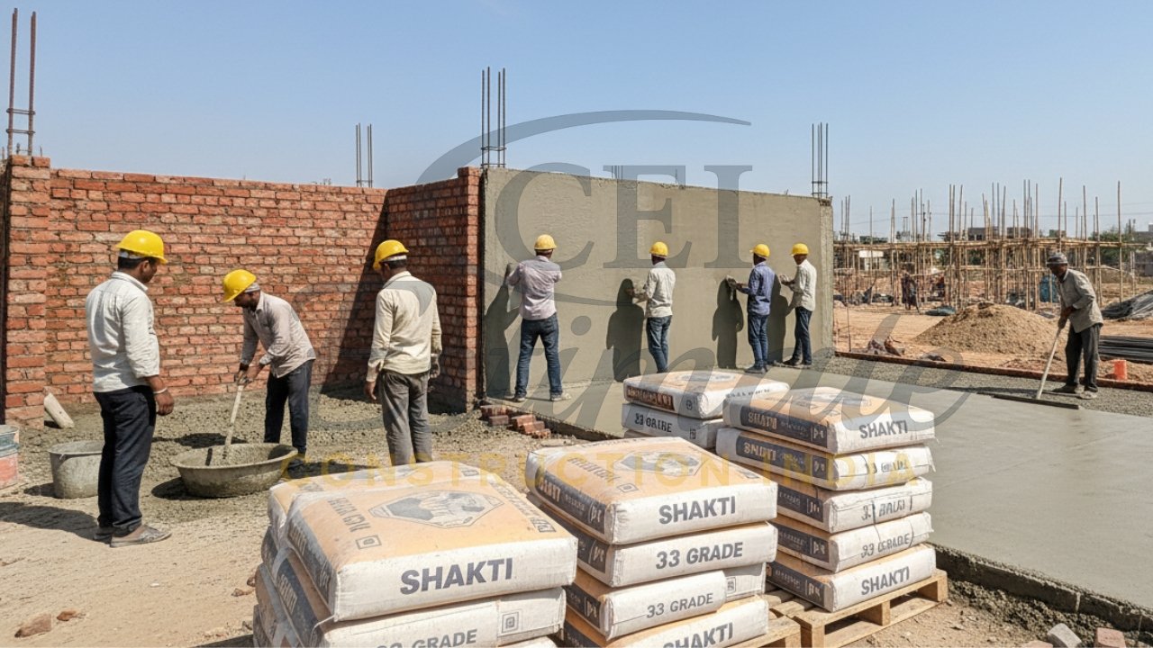 33 Grade Cement Uses in India