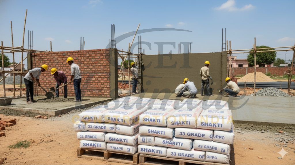 33 Grade Cement Uses in India