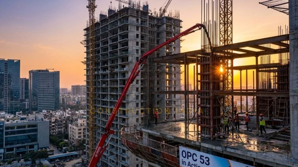53 Grade Cement Uses in India