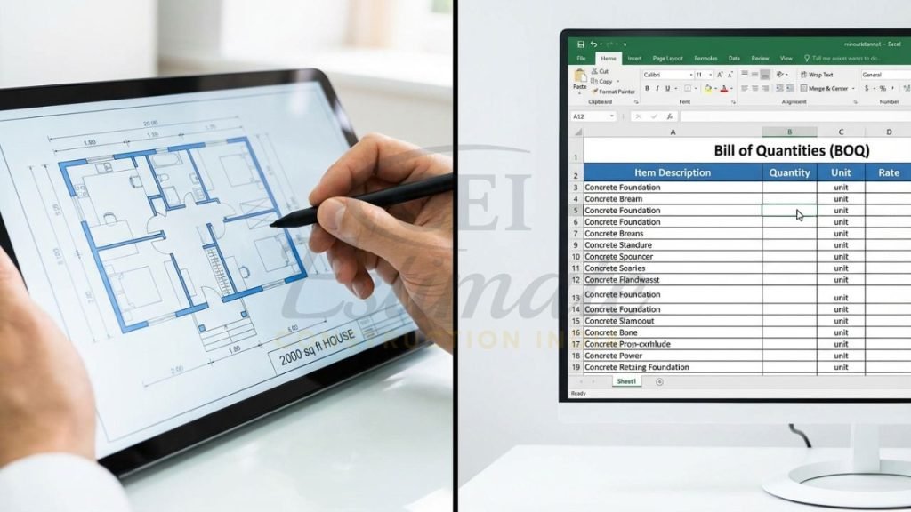 BOQ Format in Excel for Construction (Free + ₹99 Template)