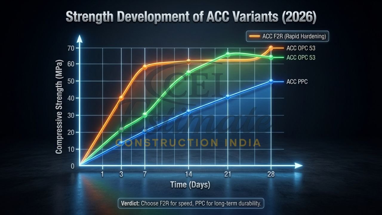 Best ACC Cement for Roof Slab in India 