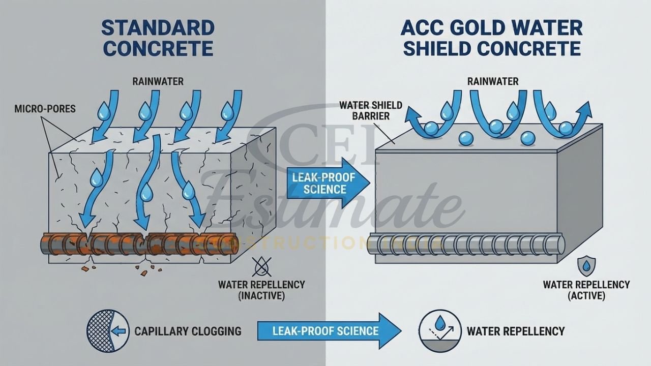 Best ACC Cement for Roof Slab in India 