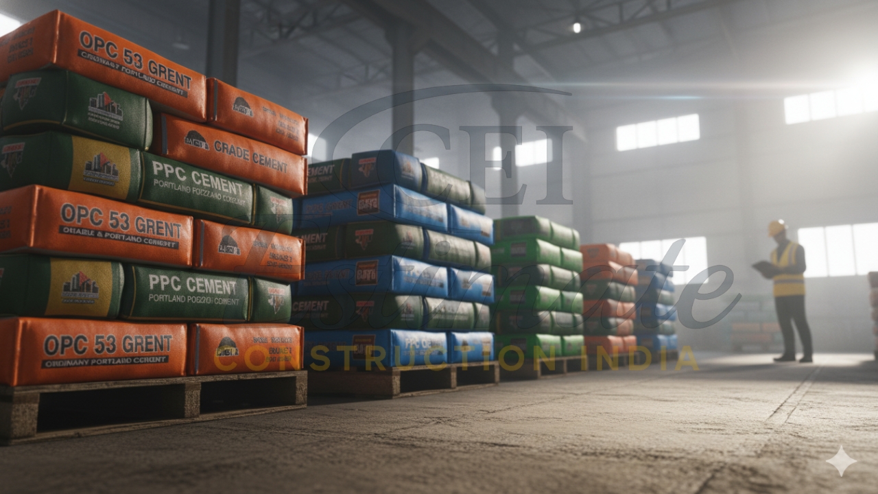Best Cement for Beam in India