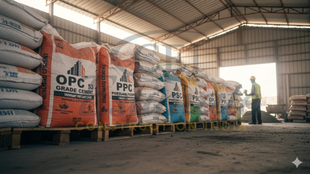 Best Cement for Beam in India