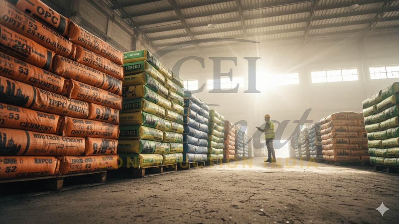 Best Cement for Beam in India
