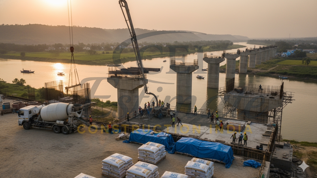 Best Cement for Bridge Construction in India