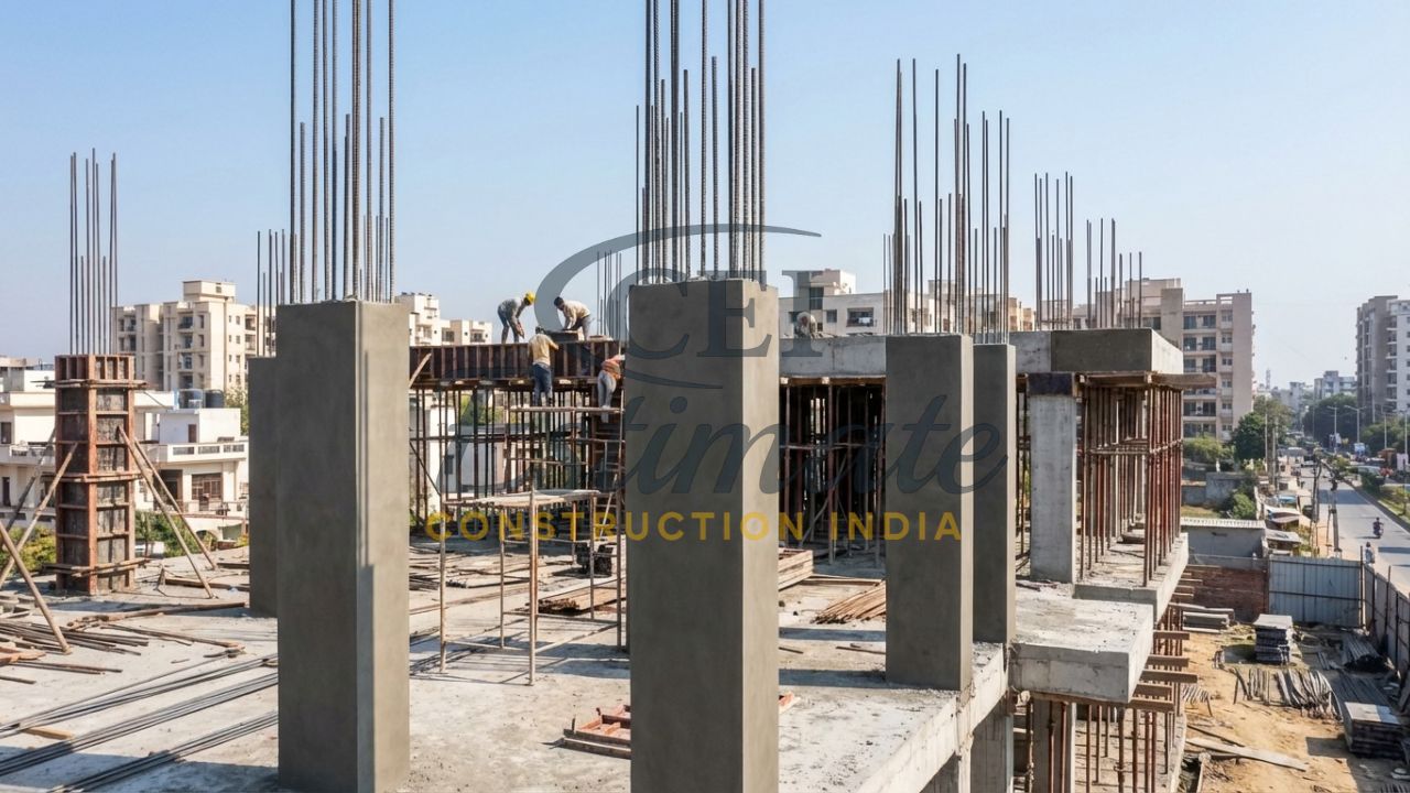 Best Cement for Column and Beam in India