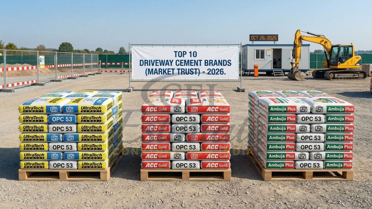 Best Cement for Driveway in India