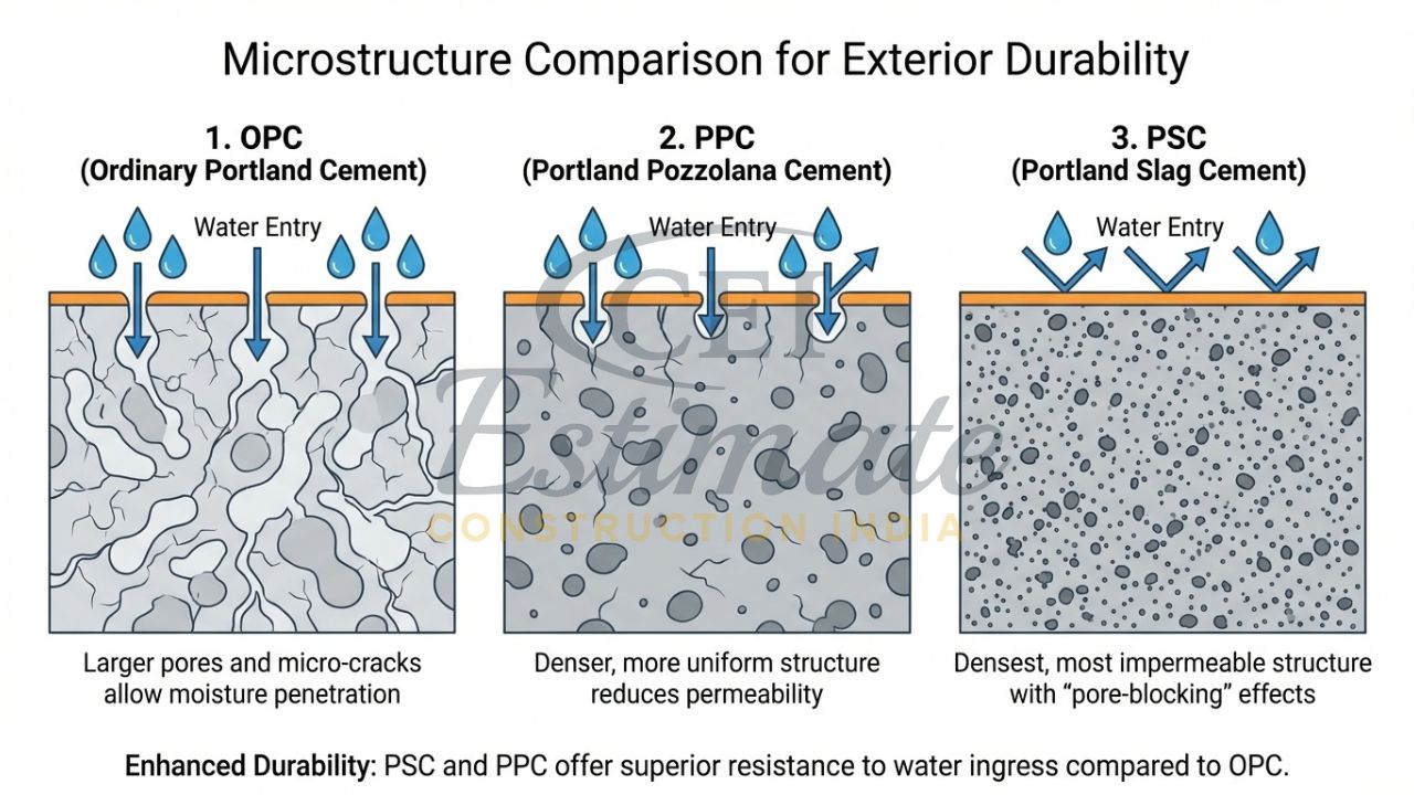 Best Cement for Exterior Walls in India 