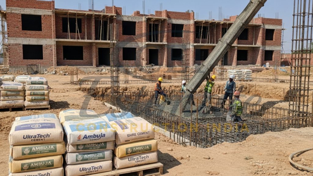 Best Cement for House Foundation in India