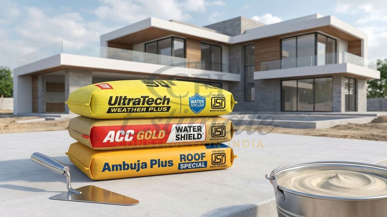 Best Cement for Outside Plaster in India