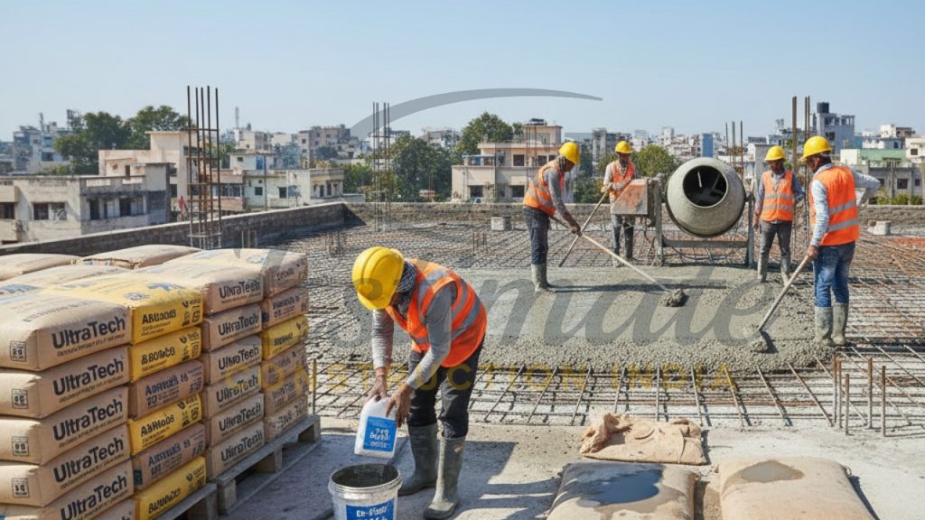 Best Cement for Roof Construction in India