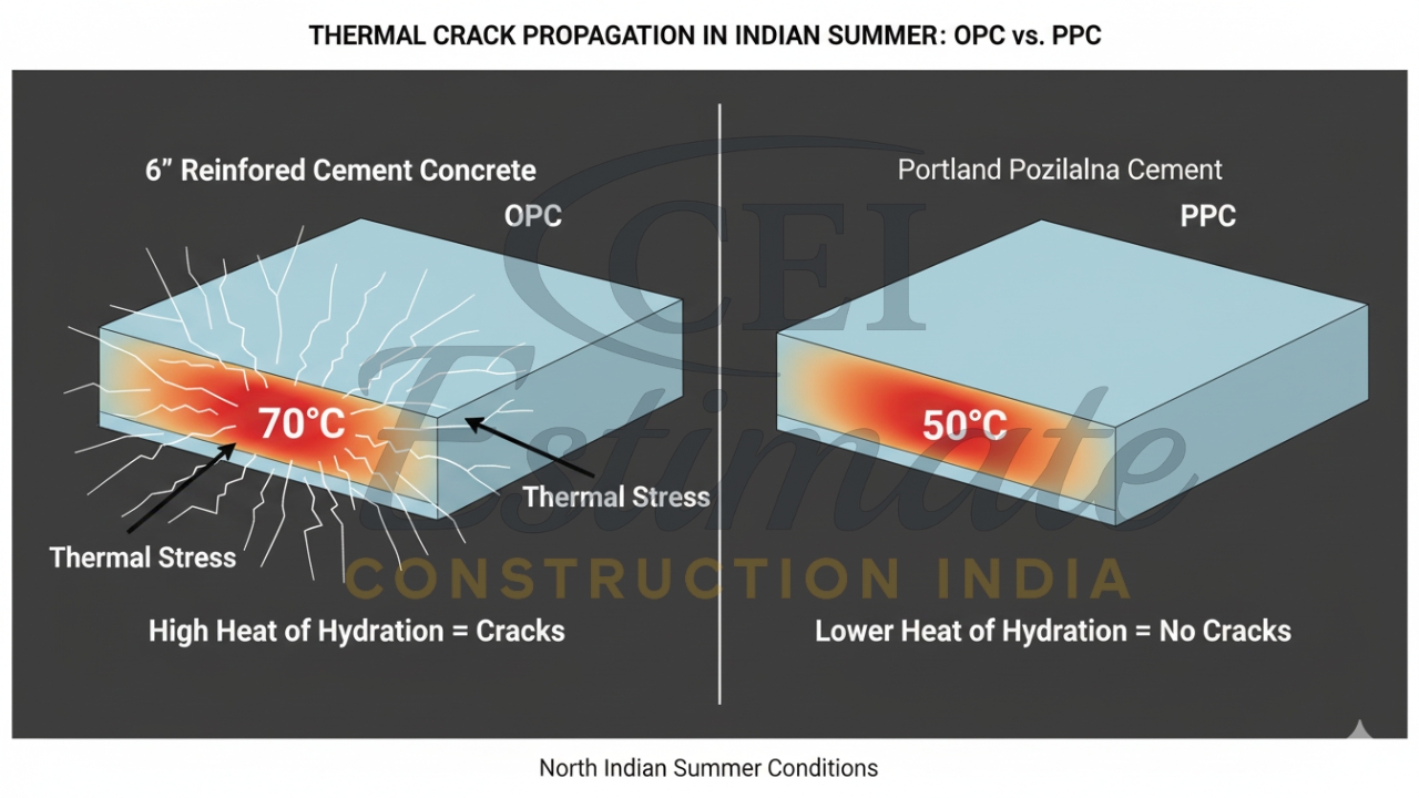 Best Cement for Roof Grading in India