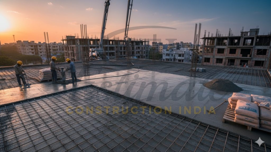 Best Cement for Roof Slab in India