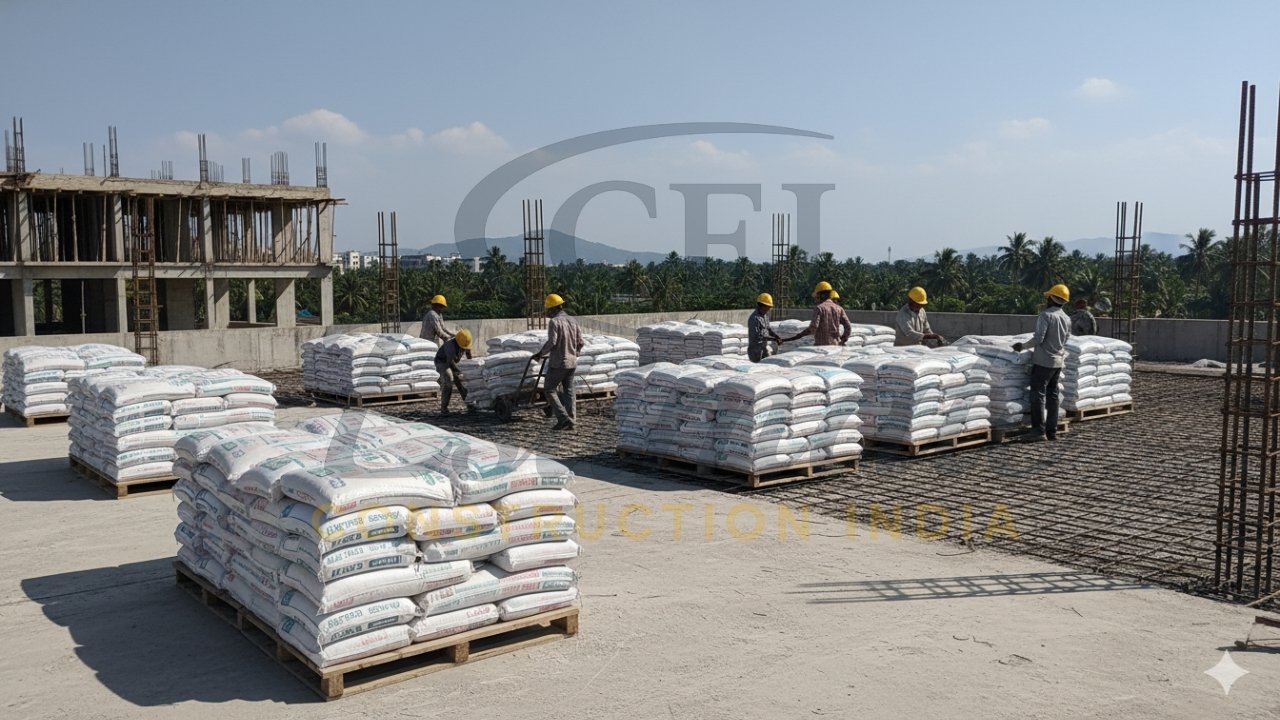 Best Cement for Roof Slab in India