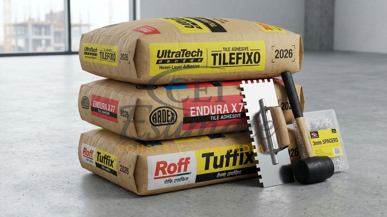 Best Cement for Tiles Fixing in India