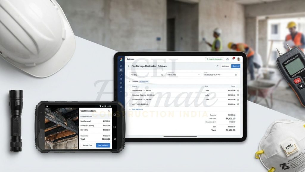 Best Construction Estimating Software for Insurance Claims & Restoration in India