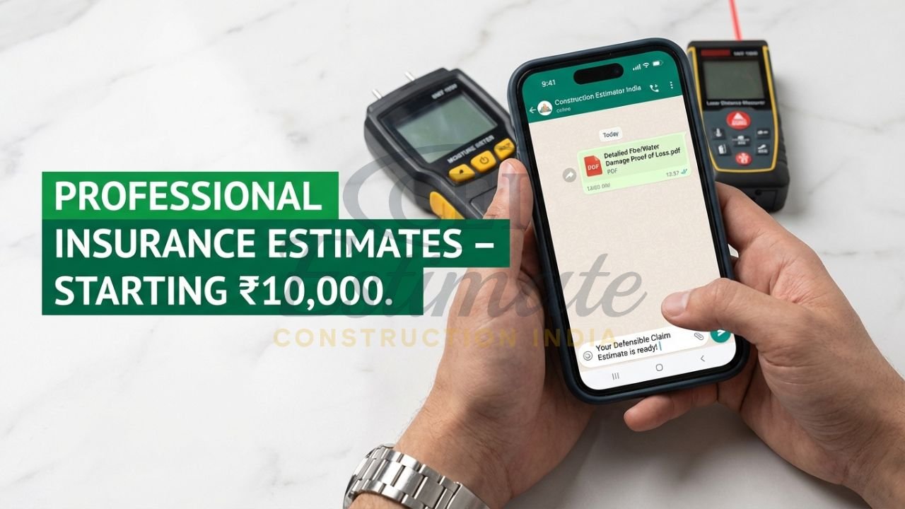 Best Construction Estimating Software for Insurance Claims & Restoration in India