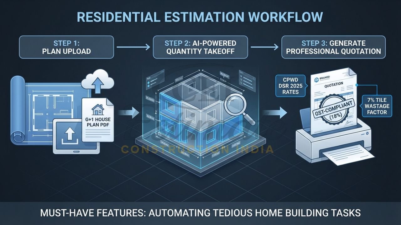 Best Estimating Software for Residential Construction in India