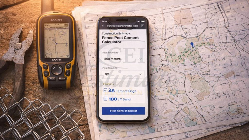 Cement Calculator for Fence Posts in India