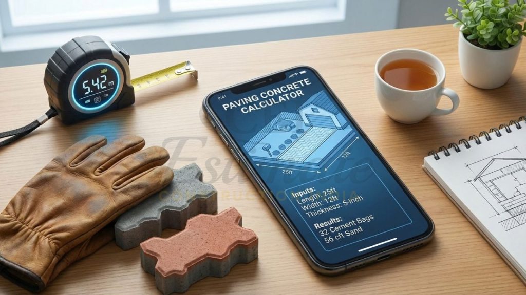 Cement Calculator for Paving