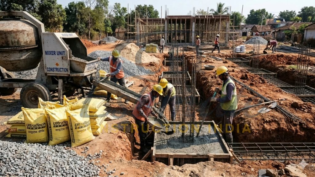 Cement Calculator for Footings in India