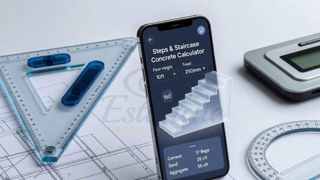 Cement Calculator for Steps in India
