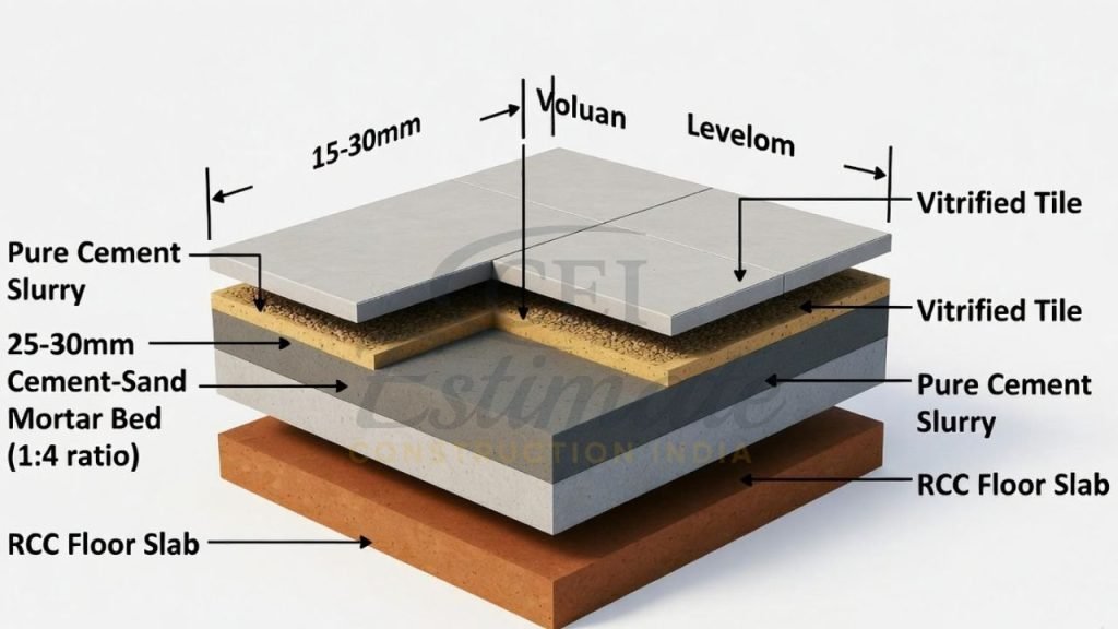 Cement Calculator for Tiles in India