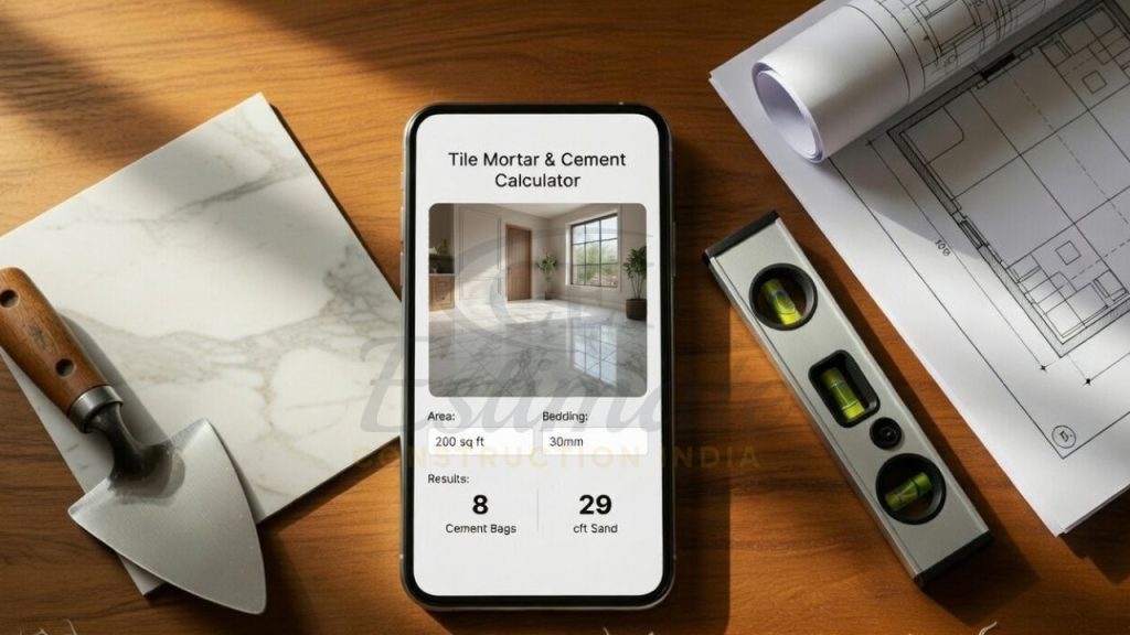 Cement Calculator for Tiles in India