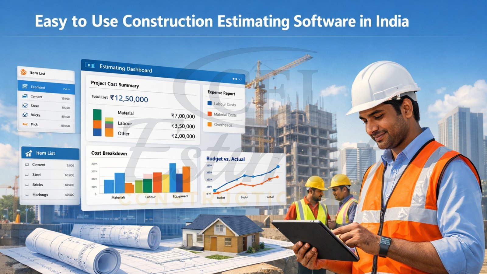Easy to Use Construction Estimating Software in India