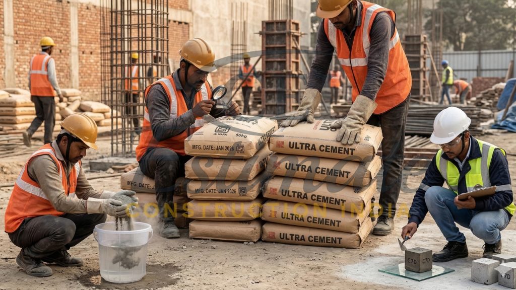 How to Check Cement Quality in India